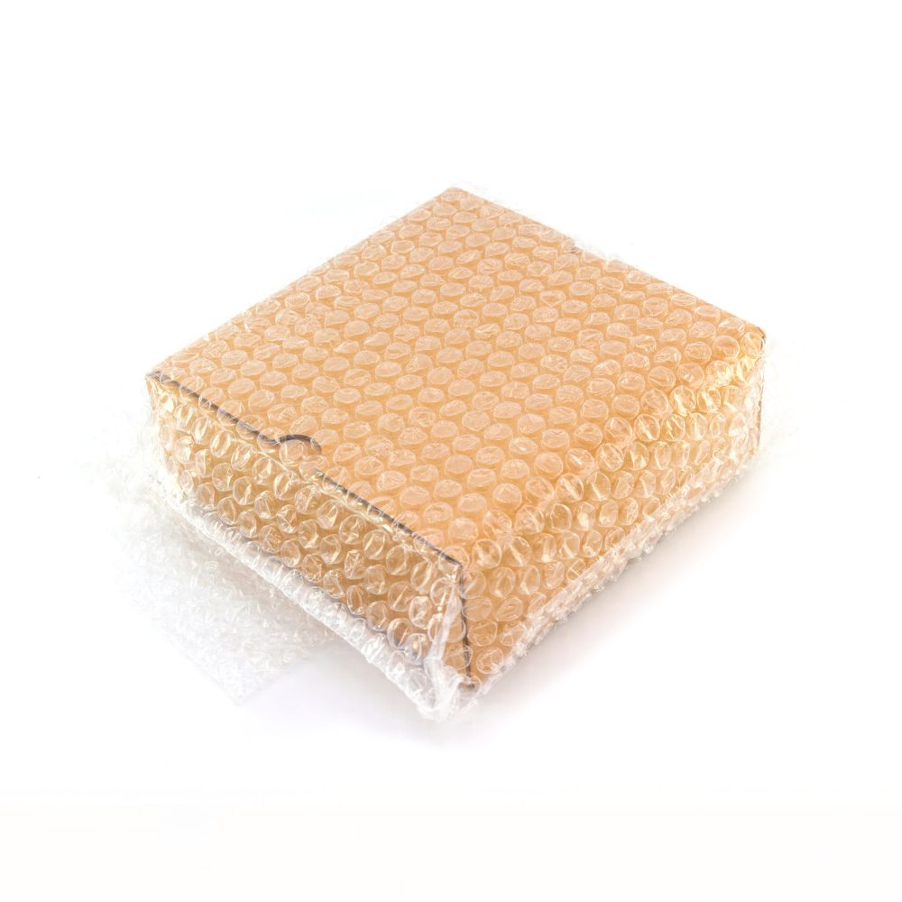 Bolsa de burbuja con espuma Air-Foam para proteger productos en embalaje.