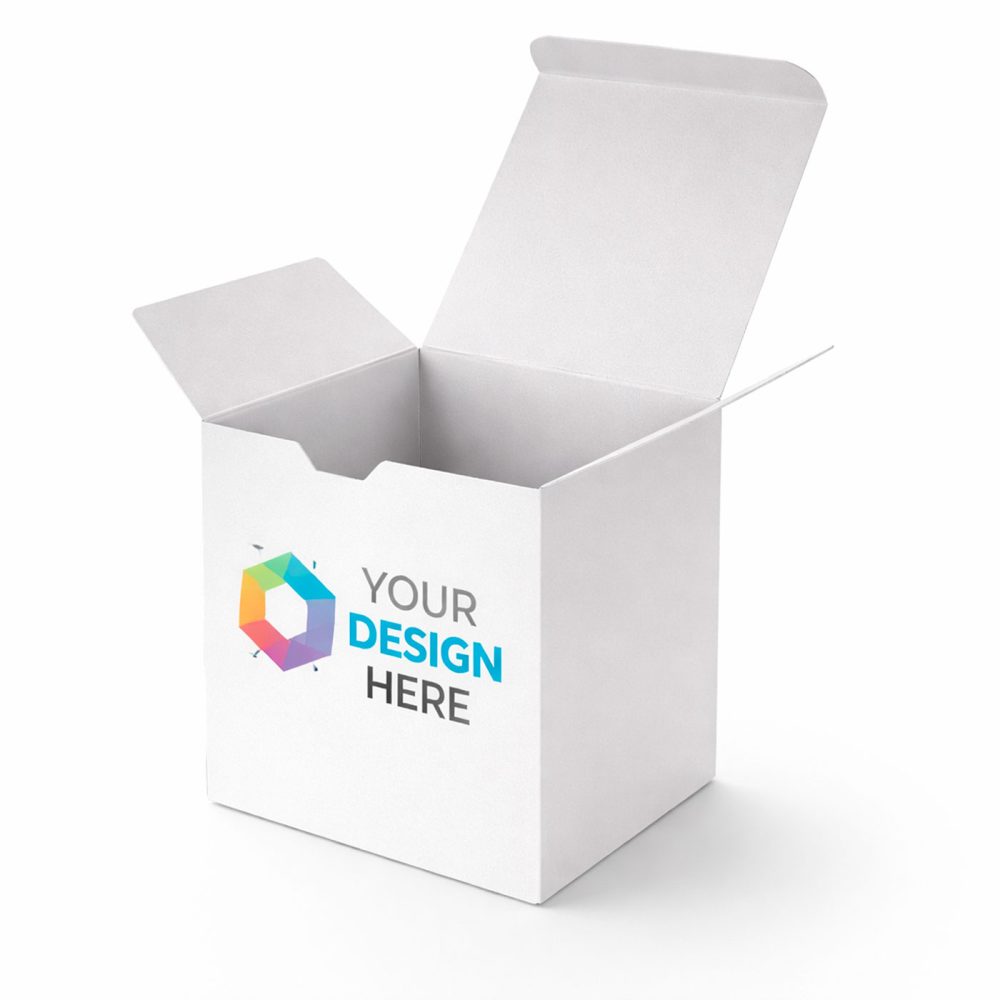 Caja de cartoncillo personalizada e impresa, ideal para packaging y presentación de productos.
