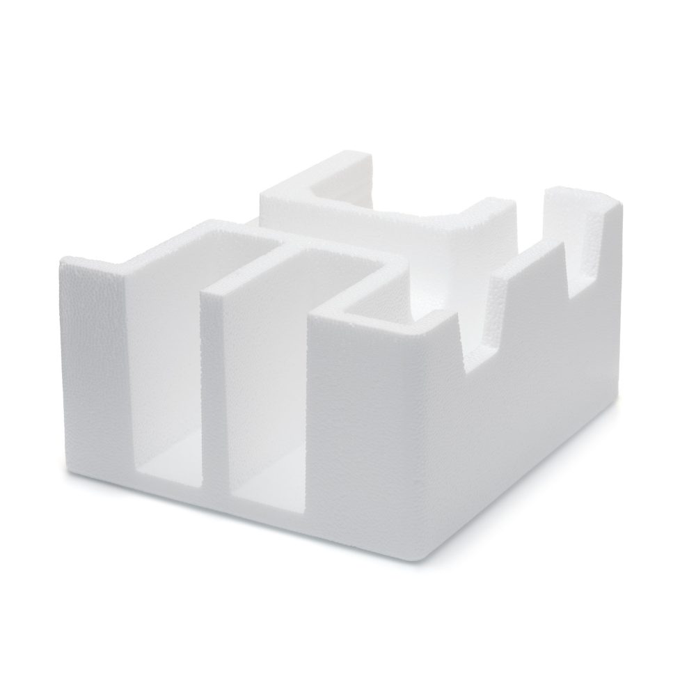 Poliestireno expandido (EPS) ligero para embalaje y aislamiento.