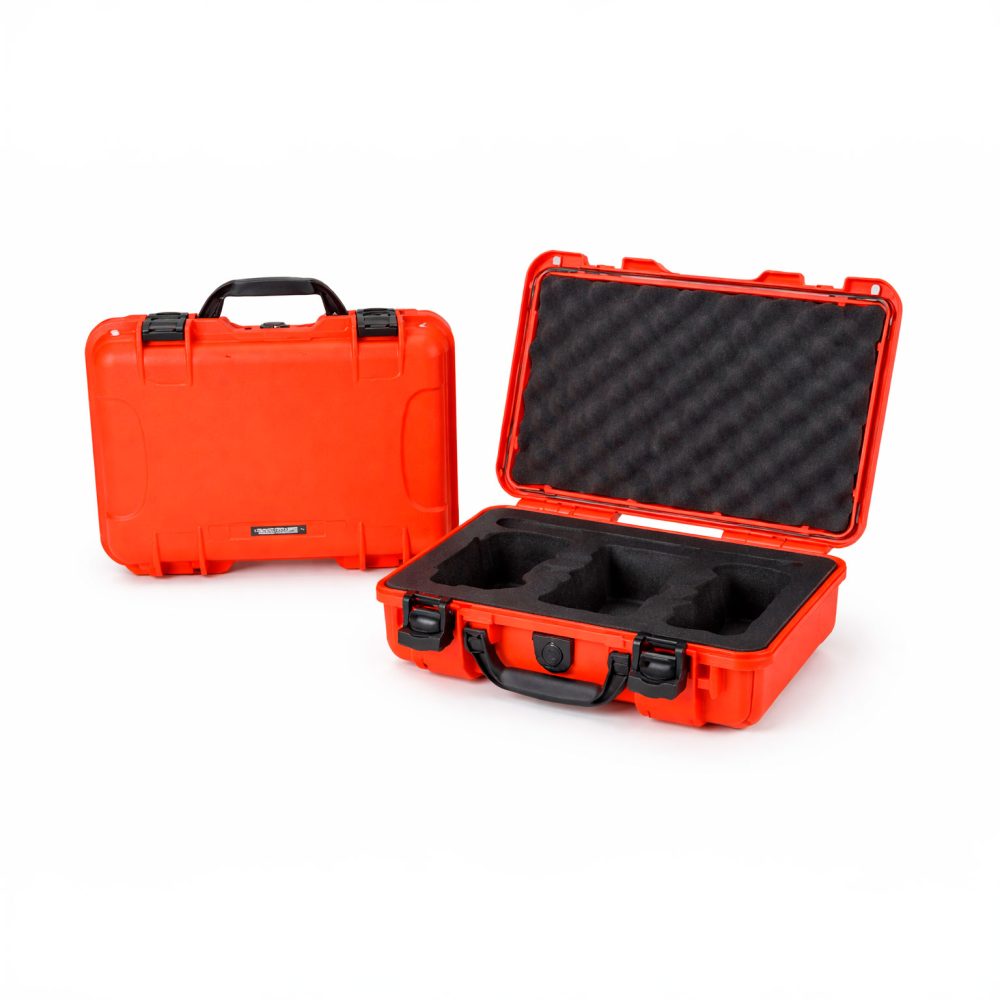 Maletines rígidos con interior de espuma protectora, diseñados para transportar y proteger equipos o productos delicados de forma segura.
