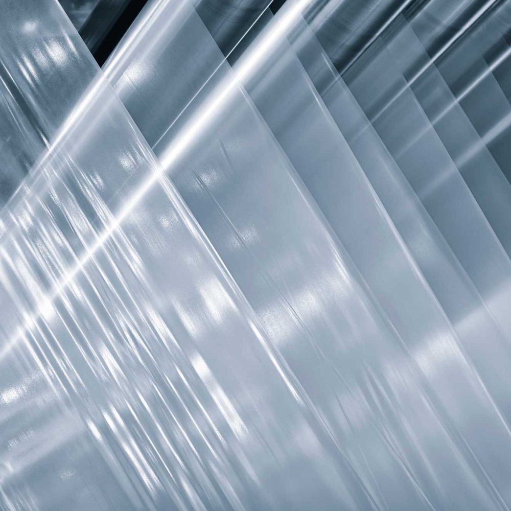 Rollos de plástico para embalaje, protección y envoltura de productos.